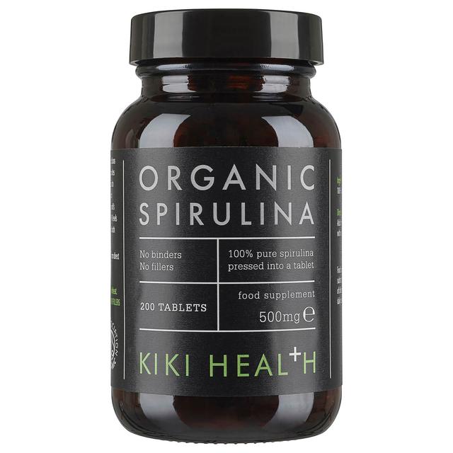 KIKI Health Organic Spirulina Tablets (200 Tablets) on Productcaster.