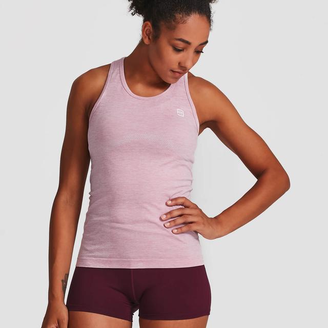 Women's Seamless Vest Tank Top - Pink - By IdealFit on Productcaster.