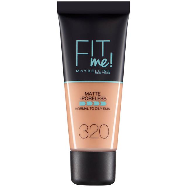 Maybelline Fit Me! Matte and Poreless Foundation 30ml (Various Shades) - 320 Natural Tan on Productcaster.