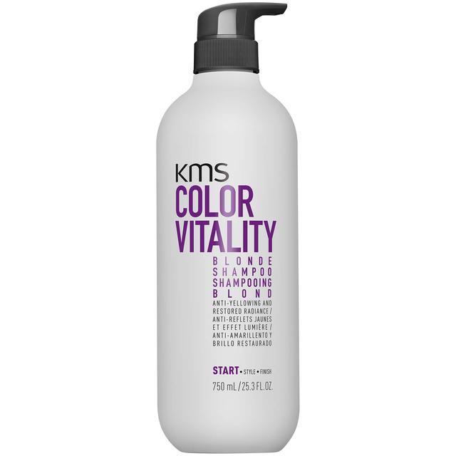 KMS Colour Vitality Blonde Shampoo 750ml on Productcaster.