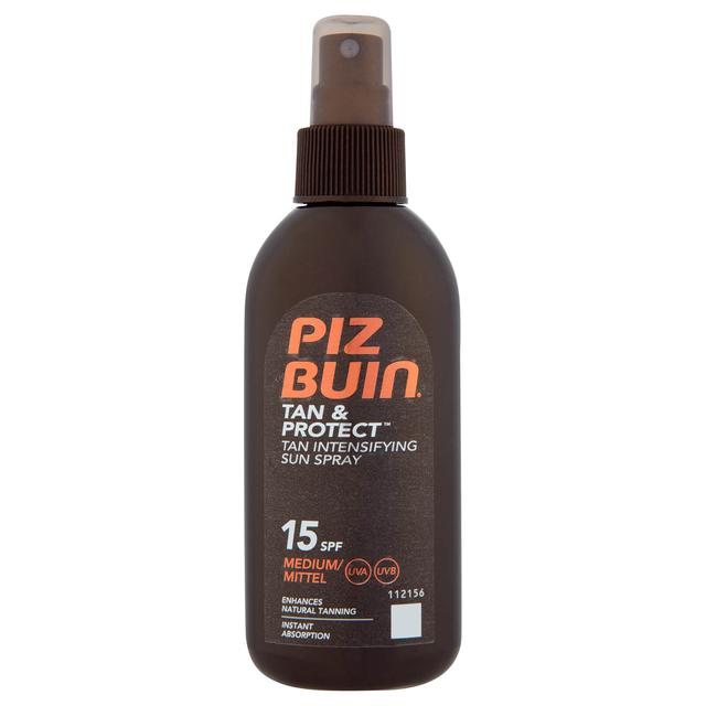 Piz Buin Tan & Protect Tan Intensifying Sun Spray - Medium SPF15 150ml on Productcaster.