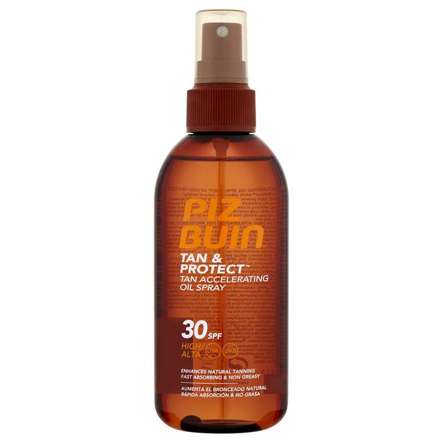 Piz Buin Tan & Protect Tan Accelerating Oil Spray - High SPF30 150ml on Productcaster.