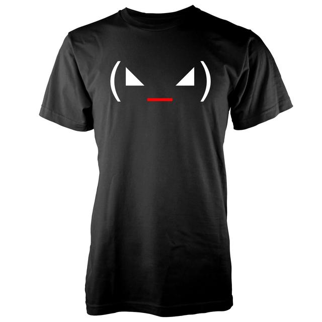 Men's Angry Jemoticon T-Shirt - XXL - Black on Productcaster.