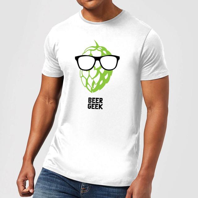 Beershield Beer Geek Men's T-Shirt - S - Weiß on Productcaster.