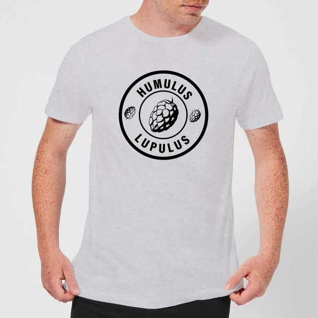 Humulus Lupulus Mens T-Shirt - XXL - Grau on Productcaster.