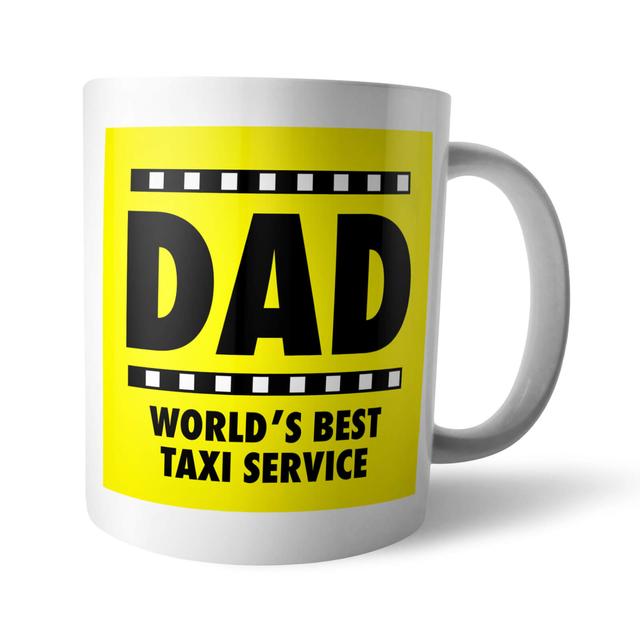 Yellow Dad Taxi Mug on Productcaster.