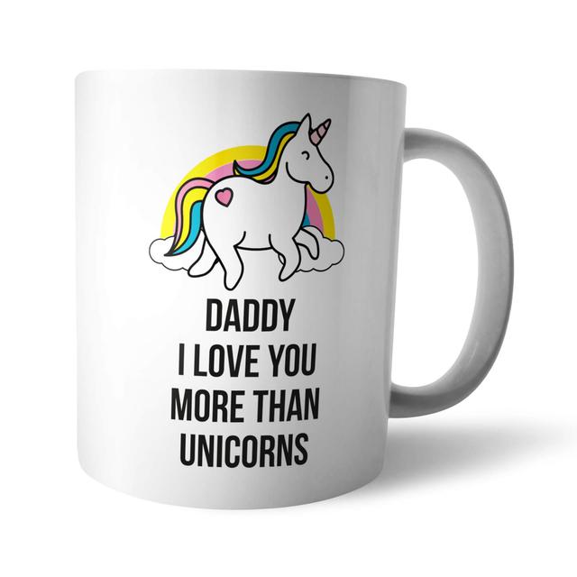 I Love You More Than Unicorns Mug on Productcaster.