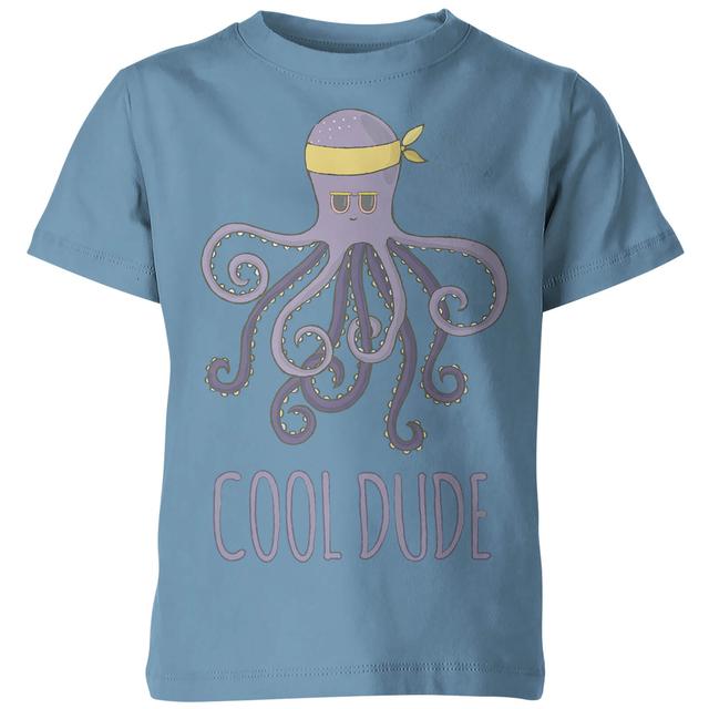 My Little Rascal Cool Dude Kids' T-Shirt - Light Blue - 7-8yrs - Blau on Productcaster.