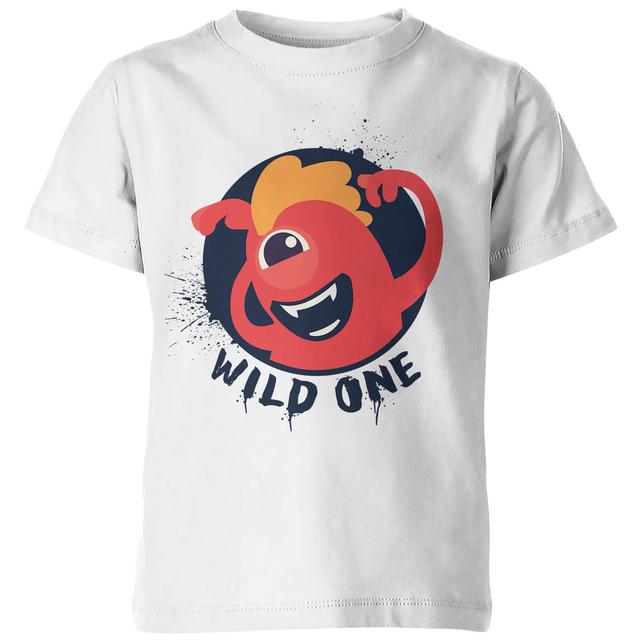 My Little Rascal Kids Wild One White T-Shirt - 5-6 Jahre - Weiß on Productcaster.