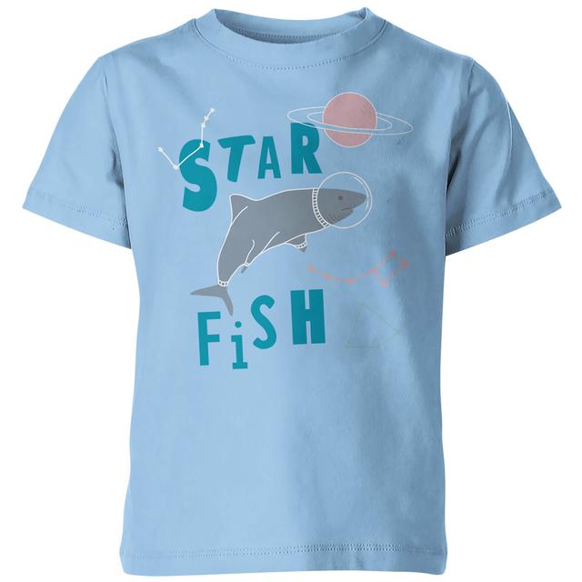 My Little Rascal Kids Star Fish Blue T-Shirt - 5-6 Jahre - Blau on Productcaster.