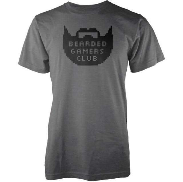 Bearded Gamers Club Men's Charcoal T-Shirt - L on Productcaster.