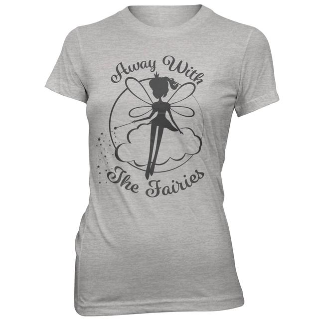 Away With The Faries Women's Grey T-Shirt - XXL - Grau on Productcaster.