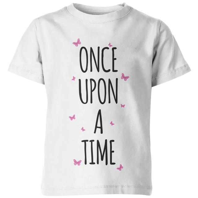 My Little Rascal Once Upon A Time Kids' White T-Shirt - 3-4yrs - White on Productcaster.