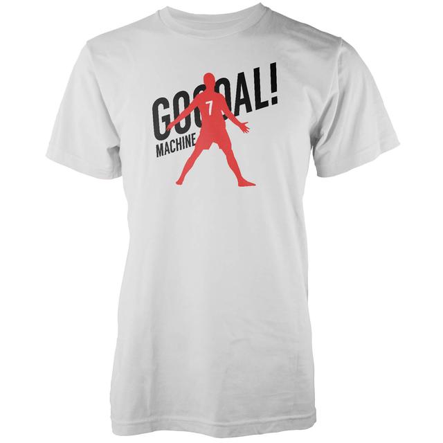 Goal Machine Men's White T-Shirt - XXL - White on Productcaster.