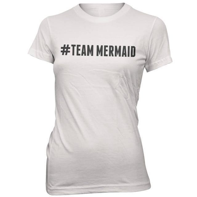 Hashtag Team Mermaid Women's White T-Shirt - M - Weiß on Productcaster.