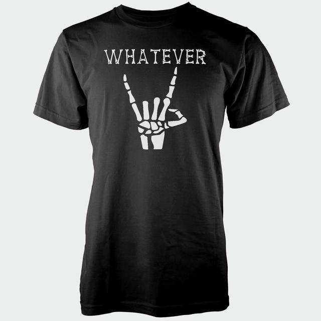 Whatever Skeleton Hands Black T-Shirt - XL - Schwarz on Productcaster.