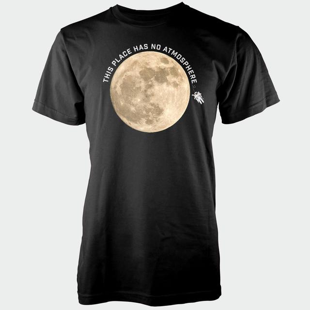 This Place Has No Atmosphere Black T-Shirt - M on Productcaster.