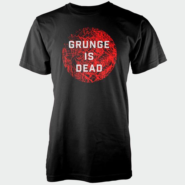 Grunge Is Dead Black T-Shirt - L - Schwarz on Productcaster.