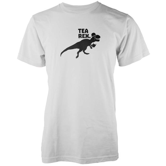 Tea Rex T-Shirt - Weiß - XL - Weiß on Productcaster.