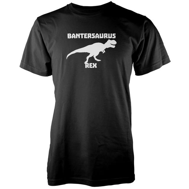 Bantersaurus Rex Black T-Shirt - L - Schwarz on Productcaster.