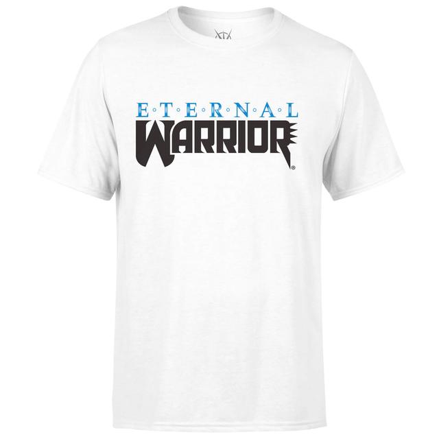 Valiant Comics Klassisch Eternal Warrior Abzeichen T-Shirt - Grau - XL - Weiß on Productcaster.