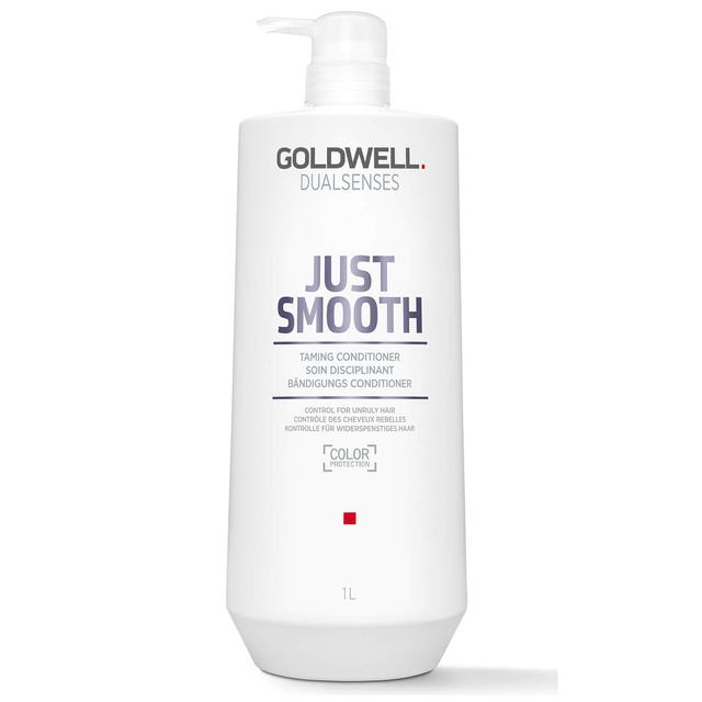 Goldwell Dualsenses Just Smooth Taming Conditioner, For Smoothing Unruly, Frizzy Hair 1000ml (Worth £83.25) on Productcaster.