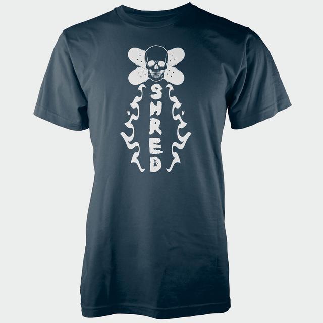 Skull Shred Navy T-Shirt - XXL - Marineblau on Productcaster.