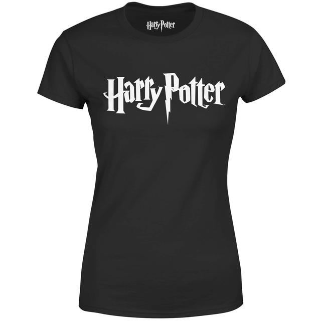 Harry Potter Logo Black Women's T-Shirt - XXL on Productcaster.