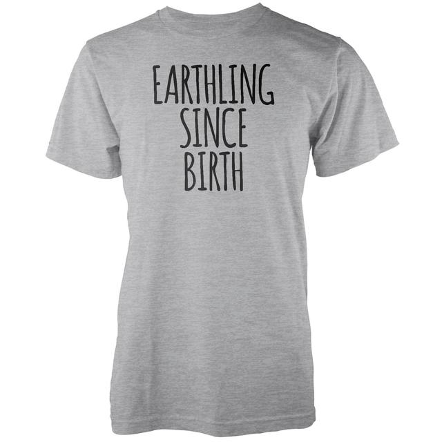 T-Shirt Femme Earthling Since Birth - Gris - XL - Gris on Productcaster.