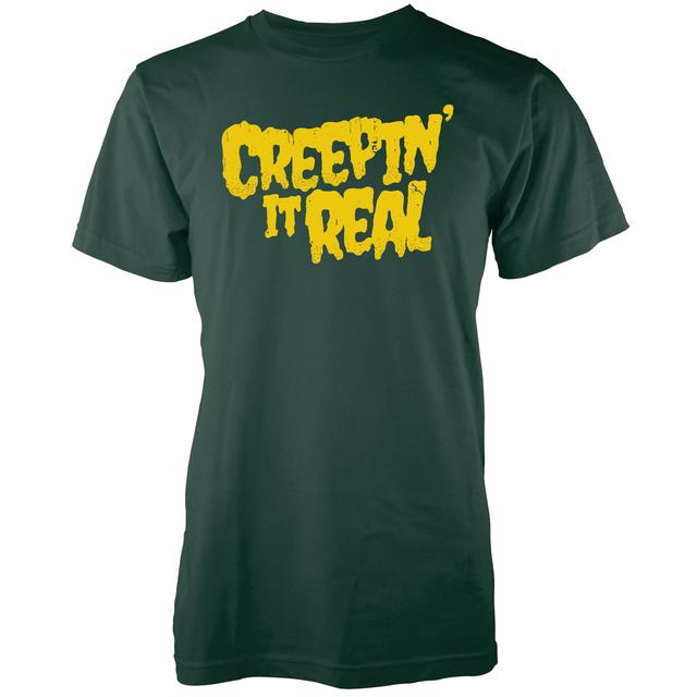 Creepin It Real Men's Forest Green T-Shirt - XXL - Forest Green on Productcaster.