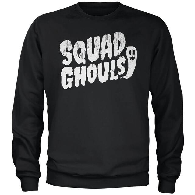 Squad Ghouls Black Sweatshirt - XL - Black on Productcaster.