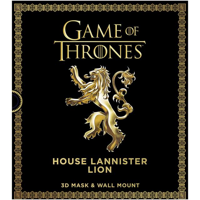 Game of Thrones House Lannister Lion 3D Mask on Productcaster.