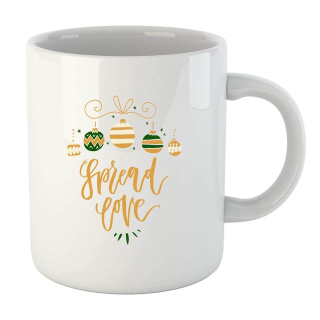 Spread Love Bauble Mug on Productcaster.