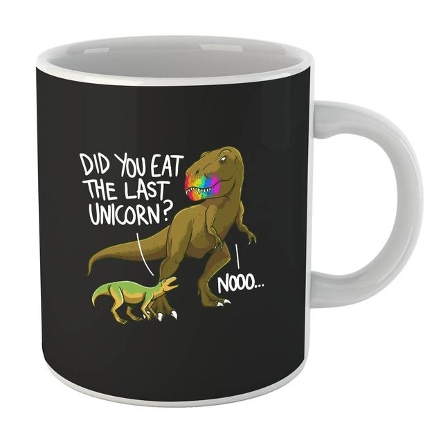 Dinosaur Unicorn (white) Mug on Productcaster.