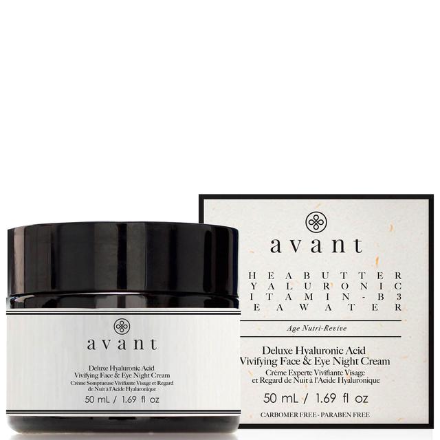 Avant Skincare Deluxe Hyaluronic Acid Vivifying Face and Eye Night Cream 50ml on Productcaster.