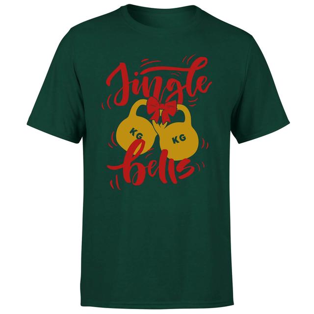 Jingle (Kettle) Bells T-Shirt - Forest Green - XXL - Forest Green on Productcaster.