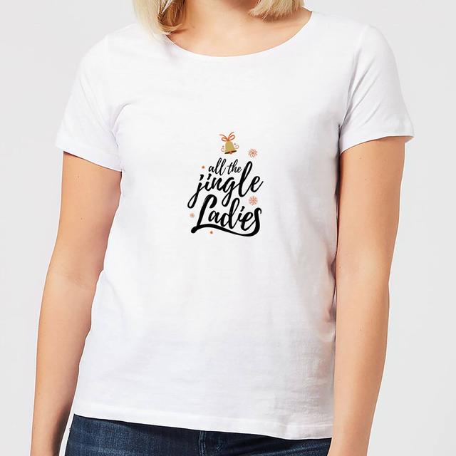 All The Jingle Ladies Women's T-Shirt - White - XL - Weiß on Productcaster.