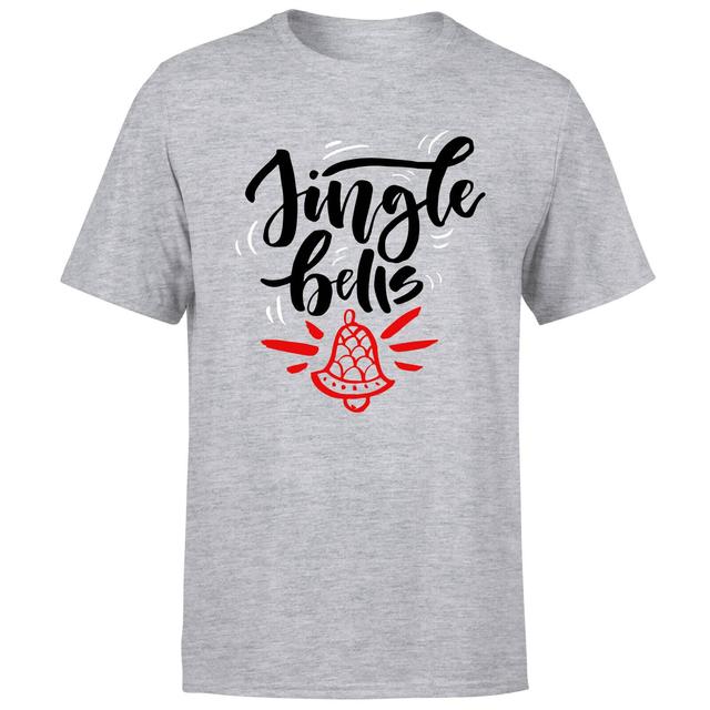 jingle Bells T-Shirt - Grey - 5XL - Grau on Productcaster.