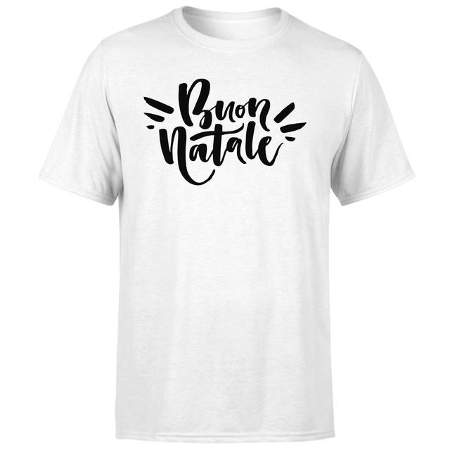 Buon Natale T-Shirt - White - XXL - Weiß on Productcaster.