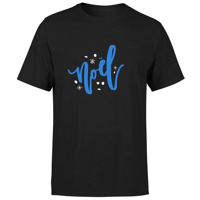 Noel Snowflakes T-Shirt - Black - XXL - Schwarz on Productcaster.