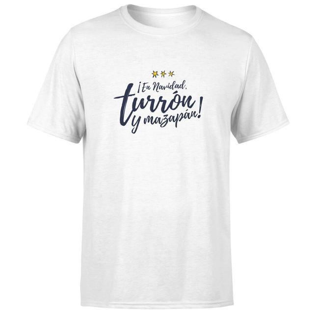 Turron T-Shirt - White - M - White on Productcaster.