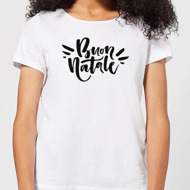 Buon Natale Women's T-Shirt - White - XXL - White on Productcaster.