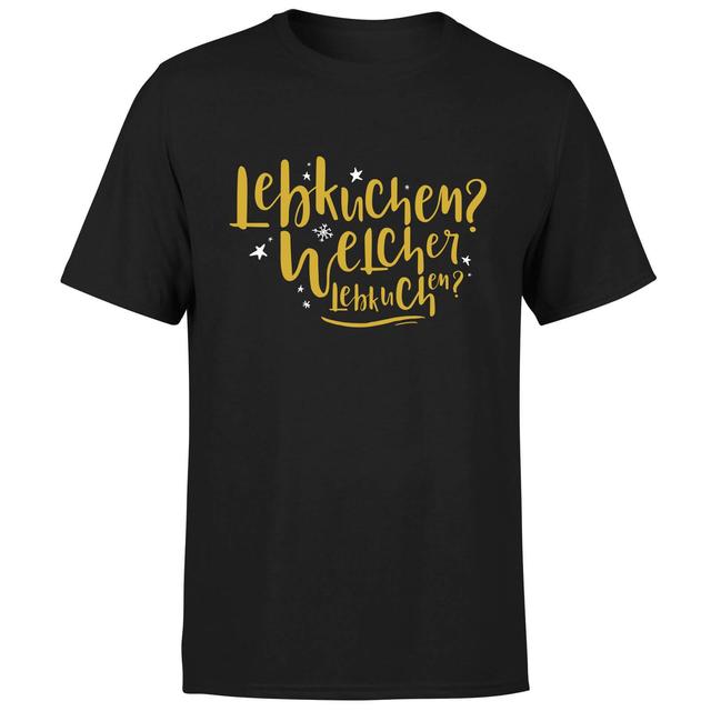 Lebkuchen T-Shirt - Schwarz - XS - Schwarz on Productcaster.