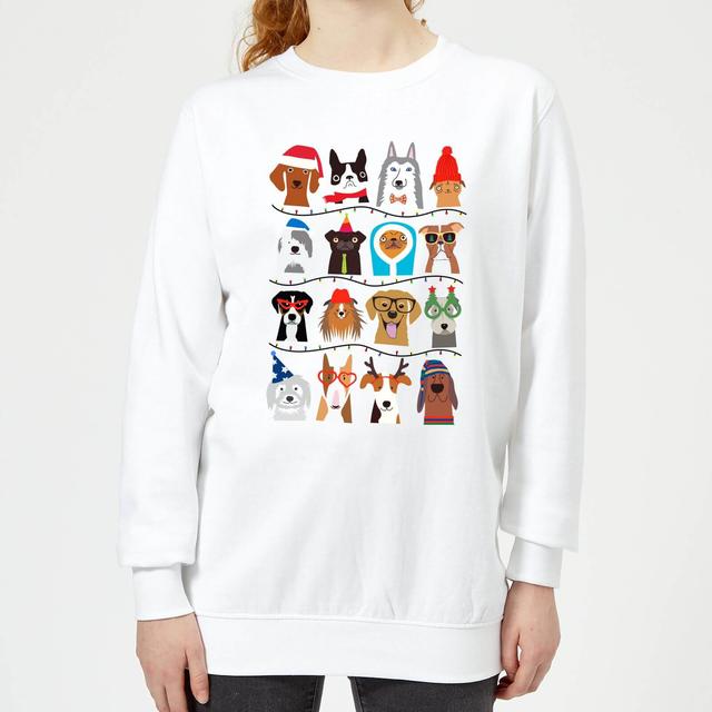 Merry Dogmas Frauen Sweatshirt - Weiß - XS on Productcaster.