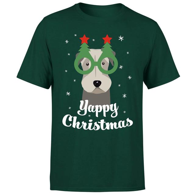 Yappy Christmas T-Shirt - Forest Green - S - Forest Green on Productcaster.