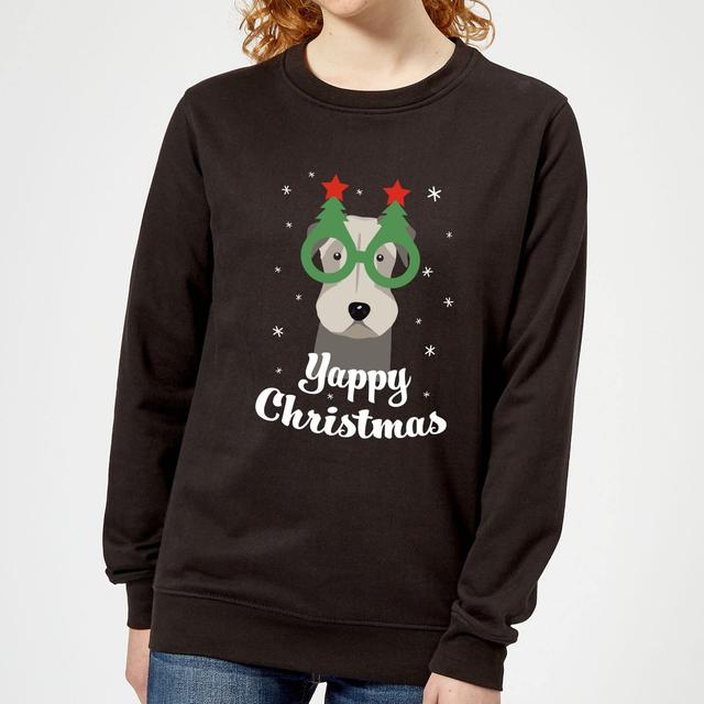 Yappy Christmas Frauen Sweatshirt - Schwarz - XS on Productcaster.