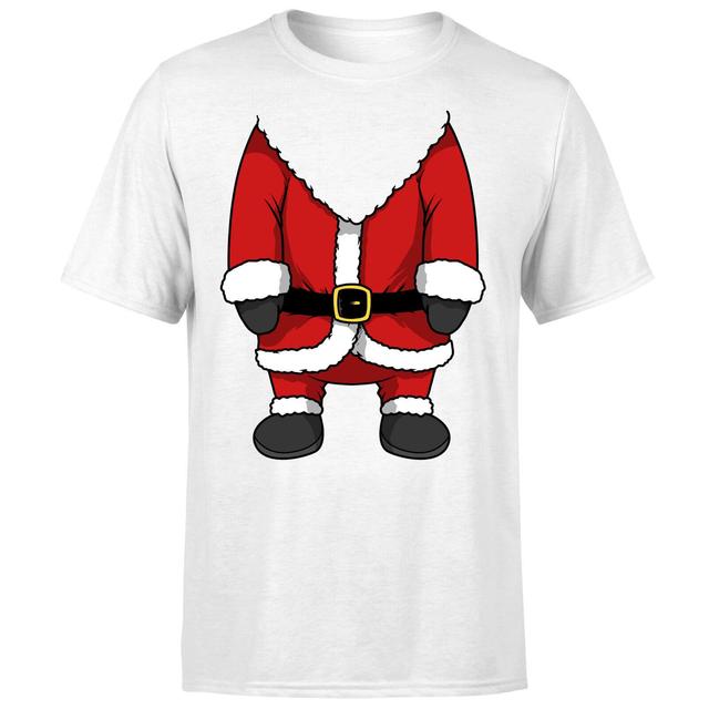 Santa T-Shirt - White - S - Weiß on Productcaster.