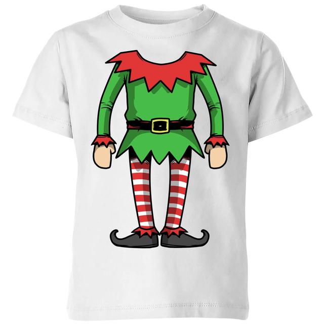 Elf Kids' T-Shirt - White - 5-6 Jahre on Productcaster.