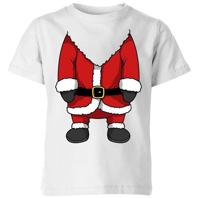 Santa Kids' T-Shirt - White - 11-12 Jahre - Weiß on Productcaster.