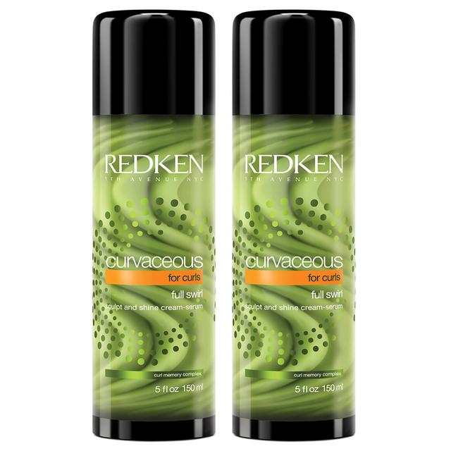 Redken Curvaceous Full Swirl Cream Serum Duo (2 x 150ml) on Productcaster.